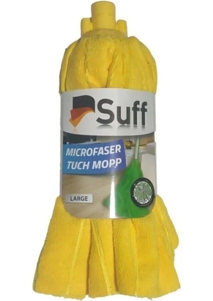 3 Adet Mikrofiber Large Büyük Boy Havlu Mop ,yedek Mop (90X64CM)