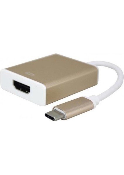 Type C To HDMI Çevirici Type-C çıkışından monitör yada Tv ye görüntü aktarmak için kullanılır.