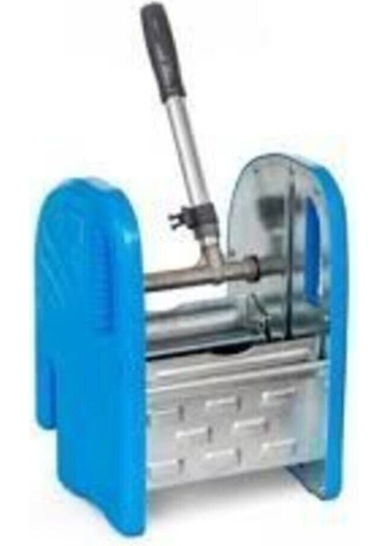 Çift Kovalı Temizlik Arabası Presi Metal