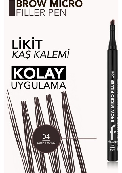 Brow Micro Filler Tarayıcı Keçe Uçlu Kaş Kalemi modelleri
