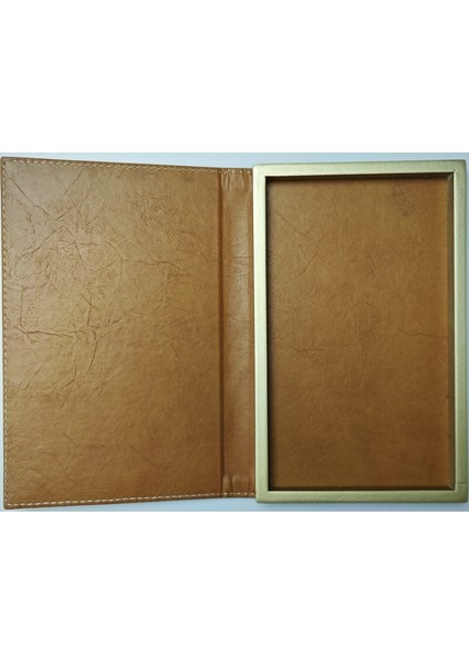 Gold Deri Sandıklı Hesap Sümeni 14X21 cm fiyatları
