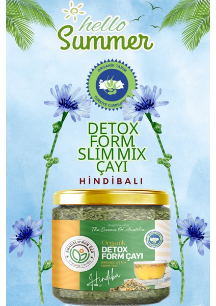 Organic Detox Form Tea (Hindiba)