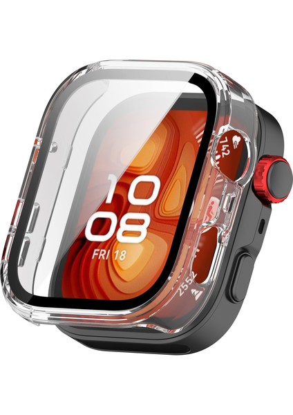 Huawei Watch Fit 4 Pro Saat Kılıfı Pc Çerçeve Kapağı Temperli Cam Ekran Filmi (Yurt Dışından)