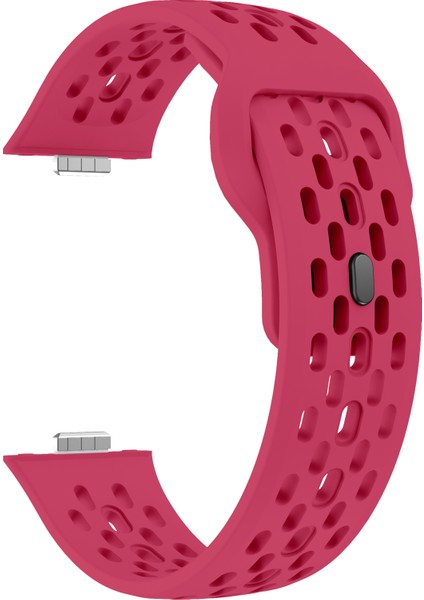 Huawei Watch Fit 4 / Fit 3 Watch Band Delikleri Tasarımı Silikon Bilek Kayışı (Yurt Dışından)