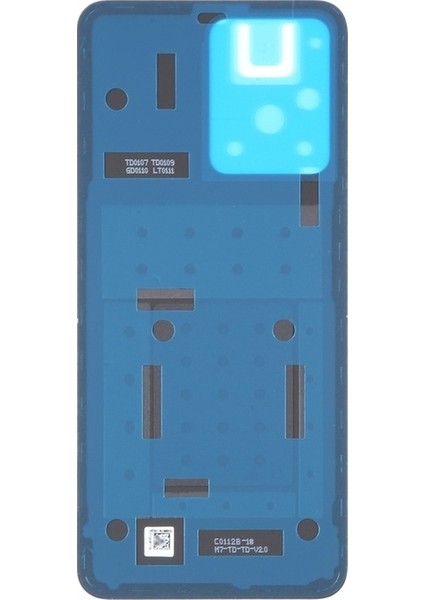 Xiaomi Redmi Note 12 4g Pil Arka Kapağı Mavi
