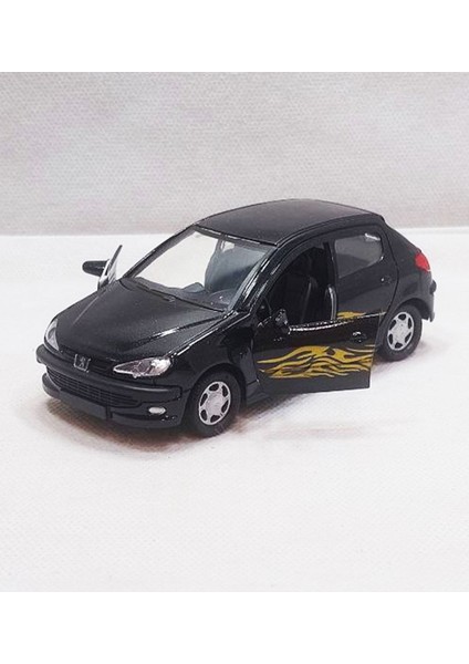 Peugeot 206 Model Araba - Metal - Çekbrak | 13CM fiyatları