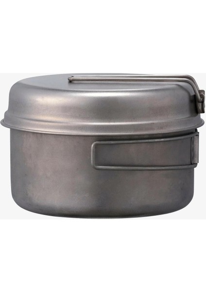 Multi Compact Cookset Titanyum, 2 Kişilik, Hafif Katlanabilir Kamp Tencere Seti