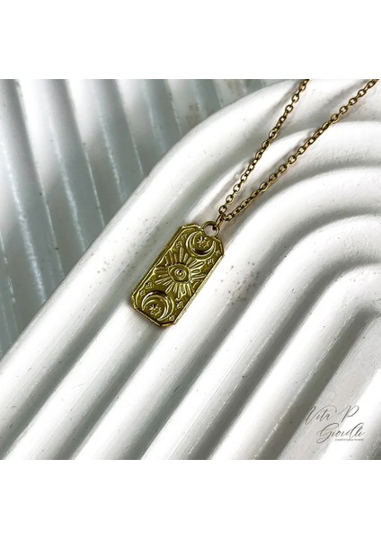 Gold Tarot Kolye