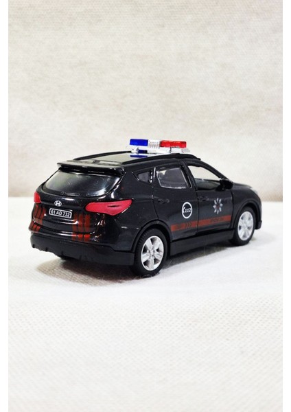 Işıklı ve Sesli Polis Araba | Metal Çek Bırak Polis Oyuncak Araba | Model Polis Aracı 1:36 12CM modelleri