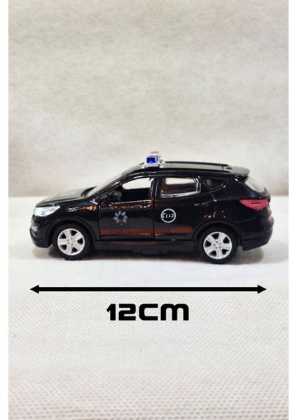 Işıklı ve Sesli Polis Araba | Metal Çek Bırak Polis Oyuncak Araba | Model Polis Aracı 1:36 12CM fırsatları