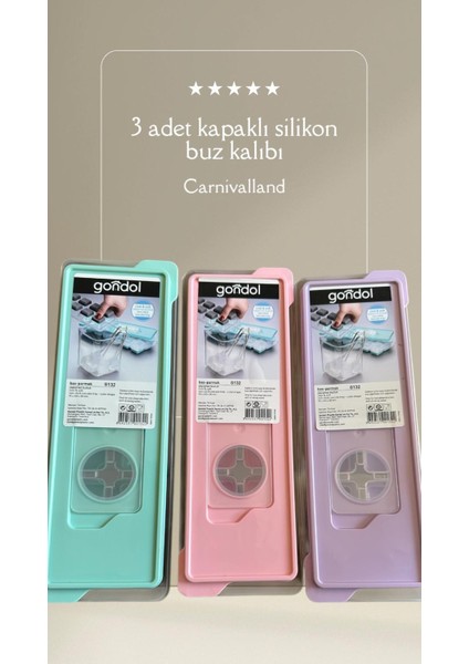 3 Adet Bpa Free Silikon Buz Kalıbı 12 Bölmeli Bas Parmak Buz Kalıbı Silikon Kapaklı Buzluk Buz Küpü fiyatları