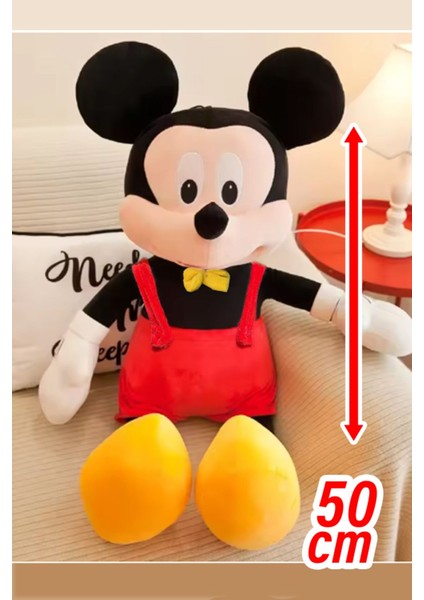 Mickey Minnie Mouse Peluş Oyuncak 50 cm | Miki Mini Maus Fare Oyuncak