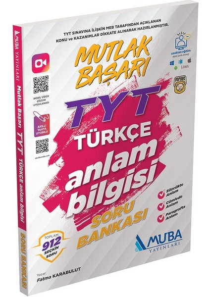 1927 - MB TYT Türkçe Anlam Bilgisi Soru Bankası (Ciltli)