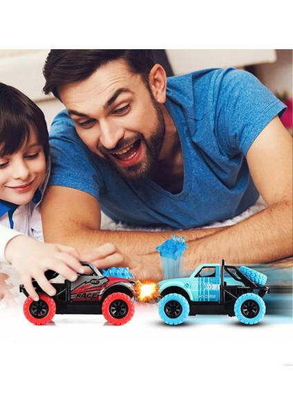 Transformer Çarpışan Oyuncak Araba 4x4 Ses ve Işık Efektleri | Sürtmeli Metal Die Cast modelleri
