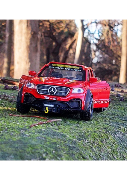Pickup Design Mercedes Benz X-Class 6x6 1:28 | Metal Oyuncak Araba | 21CM modelleri