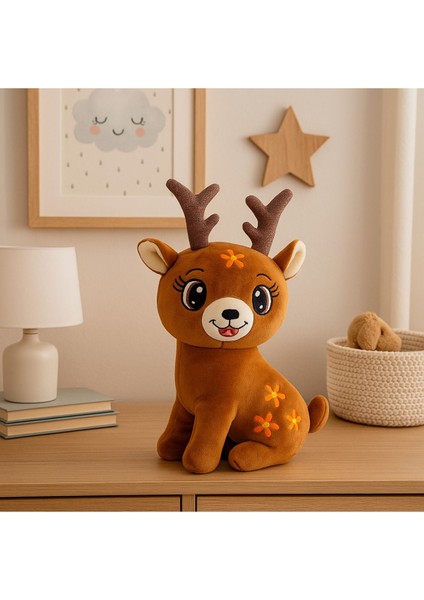 Peluş Geyik Oyuncak – 40 cm
