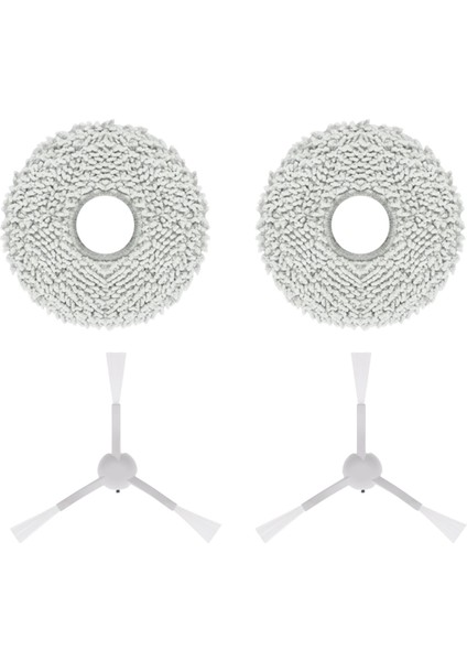 Xiaomi Robot Vacuum S10+ (B105) Robot Süpürge Uyumlu 4'Lü Yedek Parça Seti