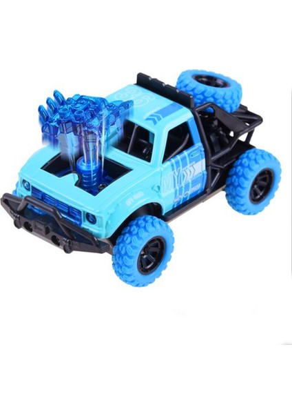 2'li Set 4x4 Metal Çarpışan Jeep Oyuncak Araba | Ses ve Işık Efektleri | Çek-Bırak indirimleri