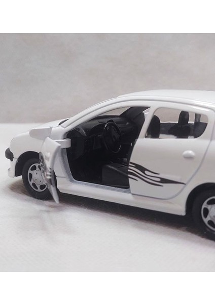 Peugeot 206 Metal Araba 13 cm Gerçekçi Detaylarla Çocuklar İçin Eğlenceli fırsatları