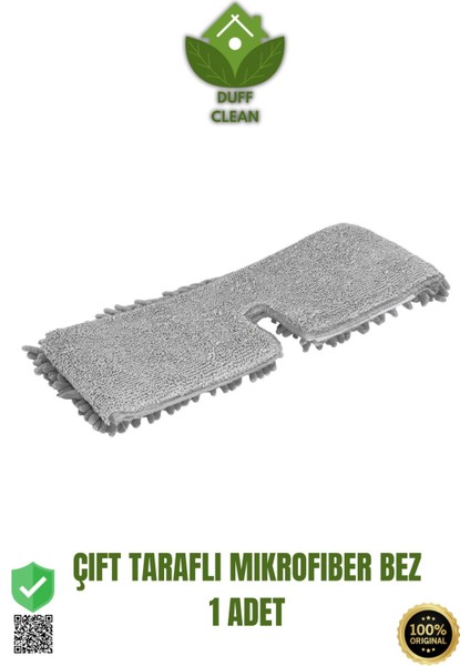 1ADET Yedek Çift Taraflı Mikrofiber Sprey Mop Bez 12*40 cm fiyatları