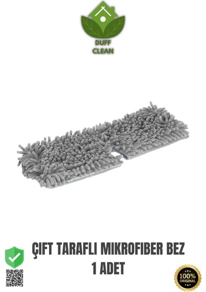1ADET Yedek Çift Taraflı Mikrofiber Sprey Mop Bez 12*40 cm modelleri