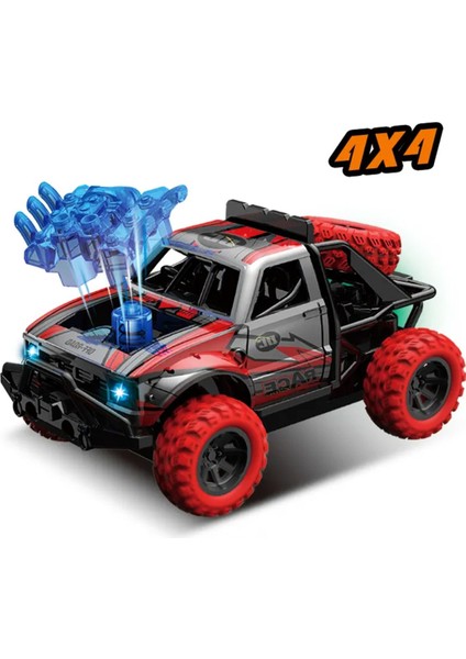 Transformer Çarpışan Jeep 4x4 Ses ve Işık Efektleri | Çek-Bırak | 1:36 Die Cast Car