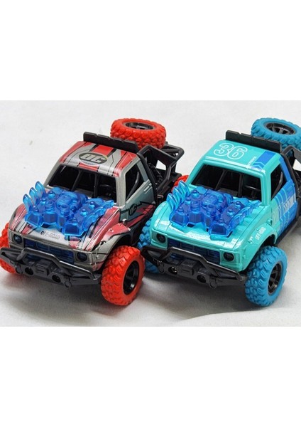 Transformer Çarpışan Jeep 4x4 Ses ve Işık Efektleri | Çek-Bırak | 1:36 Die Cast Car indirimleri