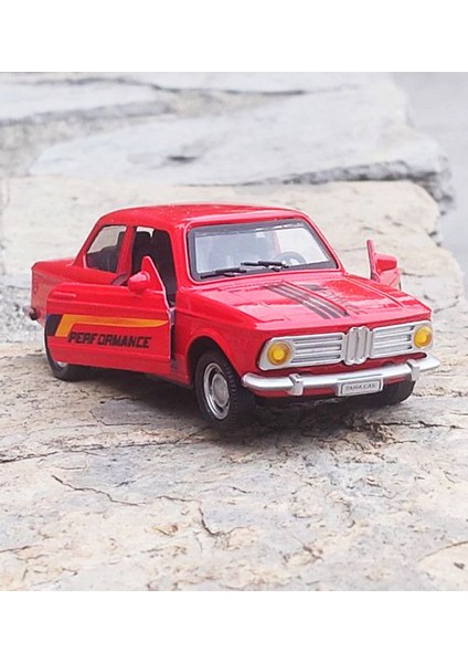 Bmw 2002 Metal Model Araba 4lü Set | 1:36 Çek Bırak Oyuncak Araba modelleri