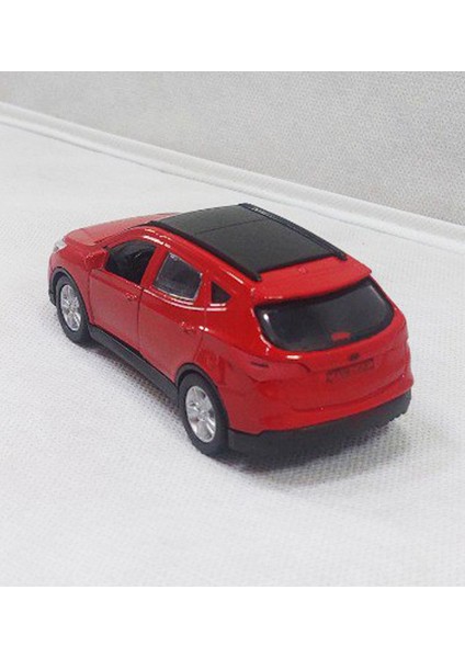 Hyundai Suv Metal Tucson IX35 | Çek-Bırak | 12CM Kırmızı | Oyuncak Araba