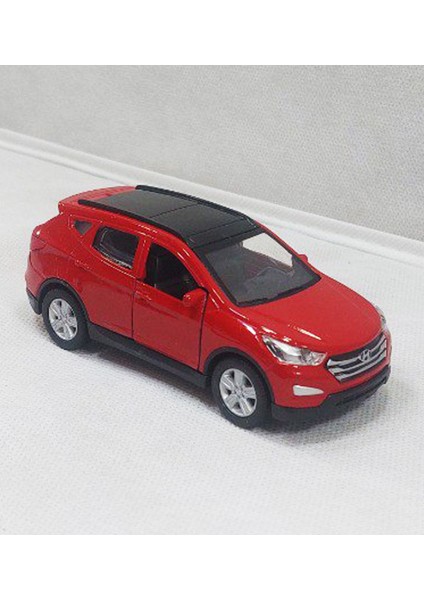 Hyundai Suv Metal Tucson IX35 | Çek-Bırak | 12CM Kırmızı | Oyuncak Araba
