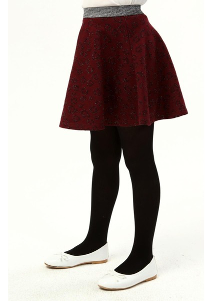 In Istanbul Kız Çocuk Bordo Simli Etek modelleri