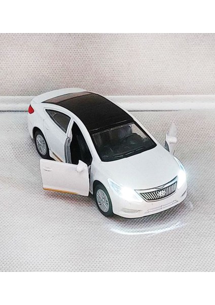 4 Adet Hyundai Azera Demir Oyuncak Araba | Sesli-Işıklı - Çek Bırak | 12CM | 4 Renk modelleri