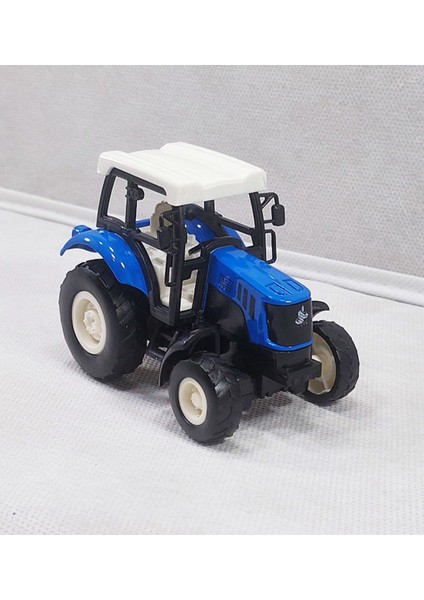 Çek-Bırak Traktör | Metal Oyuncak Araba | 10CM