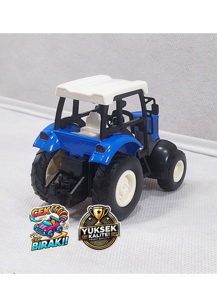 Çek-Bırak Traktör | Metal Oyuncak Araba | 10CM fiyatları