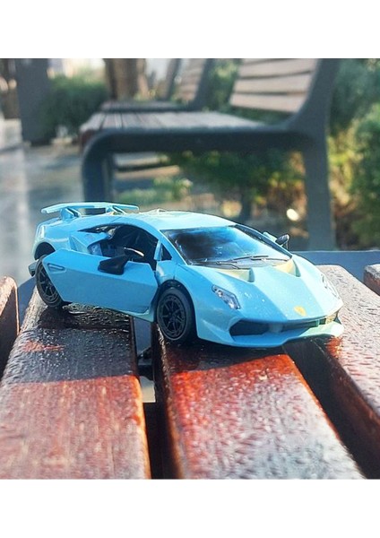Aventador LP700 Metal Çek-Bırak 13CM | Oyuncak Araba