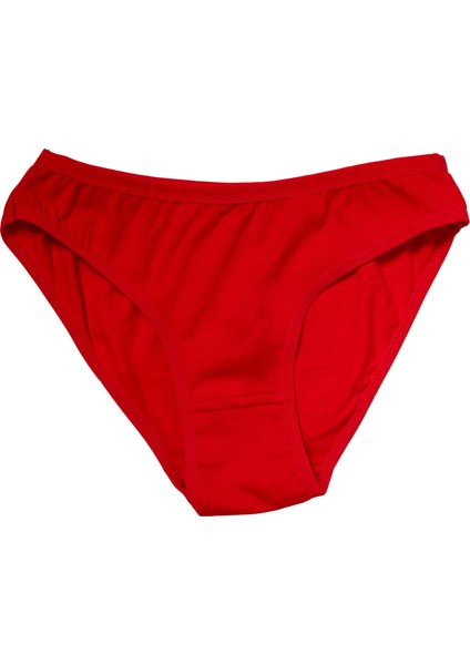 Kırmızı Yılbaşı Desenli Let It Snow Pamuklu Külot fiyatları