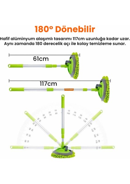 Duvar Silme Mopu / Tavan Yüzey Silme Paspası/ Şönil Mikrofiber Mop Sprey Üçgen modelleri