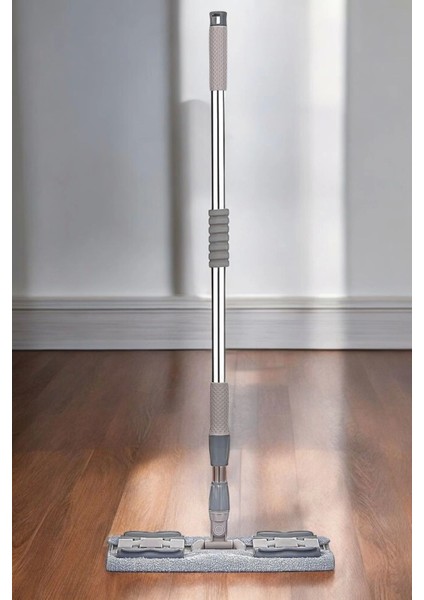 Gri Mandallı Mop - 1 Adet Yedek Mikrofiber Bez indirimleri