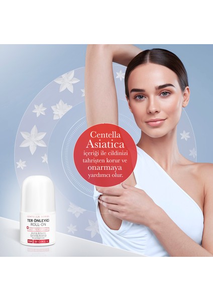 Kadın Beyazlatıcı Etkili Ter Önleyici Roll-On Antiperspirant 50ML fırsatları