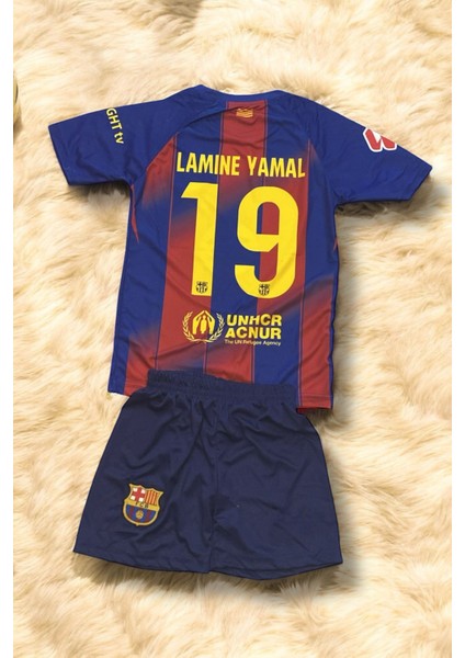 Yeni Sezon Barcelona Lamine Yamal Çocuk Forması