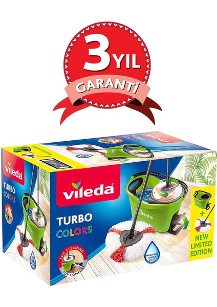 Turbo Colors 2in1 Temizlik Seti Yeşil fiyatları