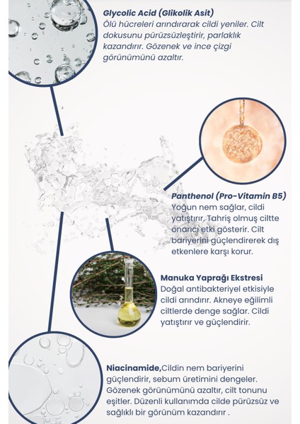 Glikolik Asit Aha Arındırıcı Tonik +Leke Giderici Arbutin Serum - Cilt Bakım Seti fırsatları