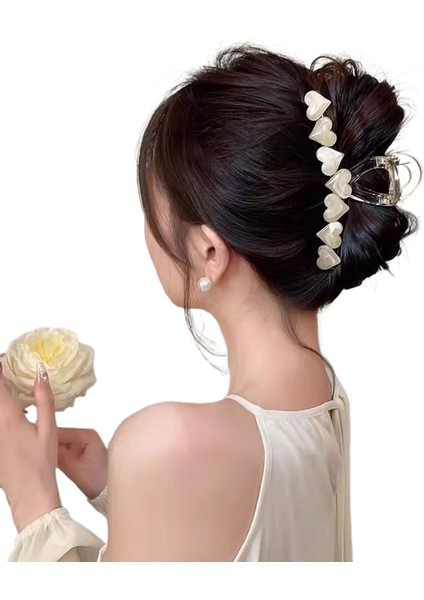 Köpekbalığı Klipsi Başın Arkası Için Saç Klipsi (Yurt Dışından)