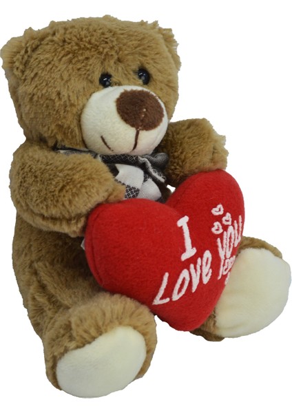Kalpli Ayı Peluş 20 cm 78428