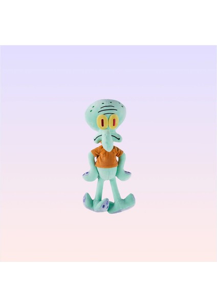 Nickelodeon Sünger Bob Squidward Figürlü Peluş 30 cm