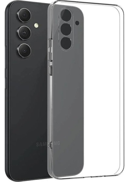 Samsung Galaxy A25 Kılıf Süper Silikon Şeffaf