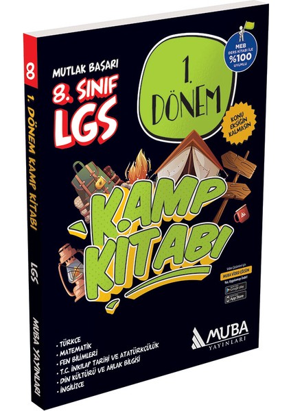 Muba 8. Sınıf 1. Dönem Kamp Kitabı modelleri