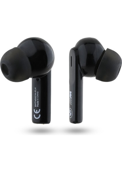 Lisanslı Anc/enc Özellikli Baskı Logolu Kulak Içi Tws Bluetooth Kulaklık V5.4 Siyah fırsatları
