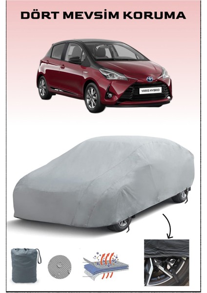 Toyota Yaris ile Uyumlu Oto Branda, Araba Brandası, Su ve Güneş Geçirmez Araba Çadırı