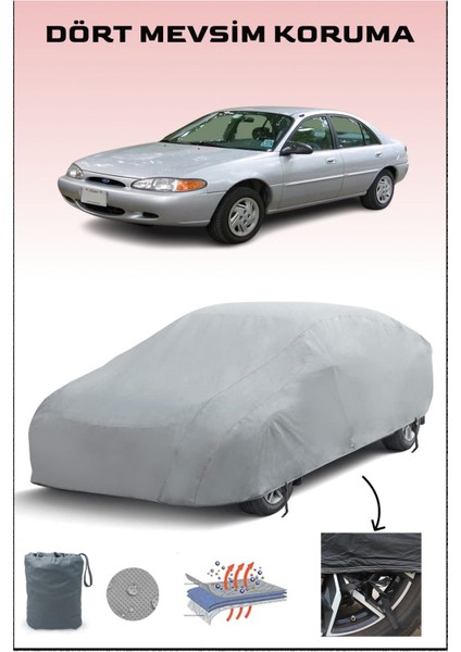 Ford Escort ile Uyumlu Oto Branda, Araba Brandası, Su ve Güneş Geçirmez Araba Çadırı